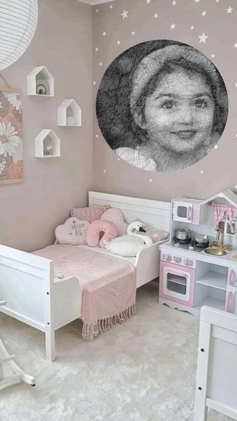 زیبایی که تابلو میخ و نخ ما به خونه هاتون میده
